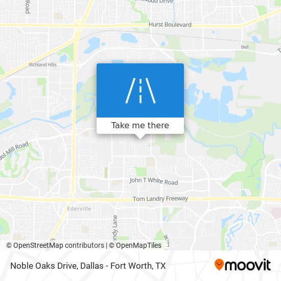 Noble Oaks Drive map