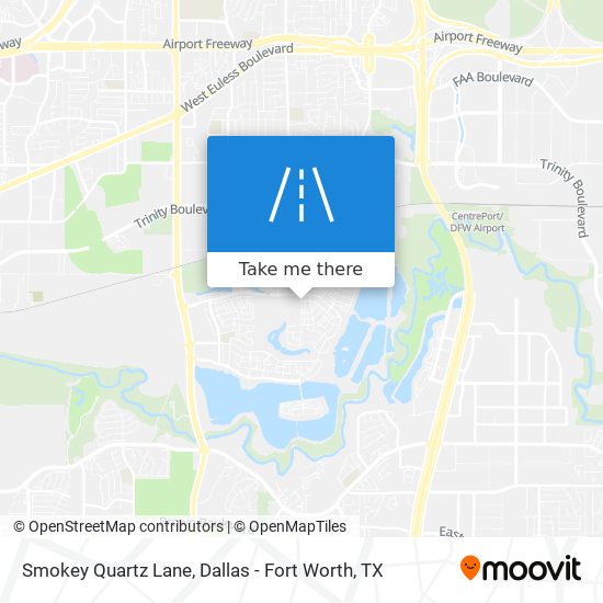Mapa de Smokey Quartz Lane