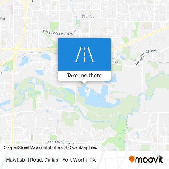 Hawksbill Road map