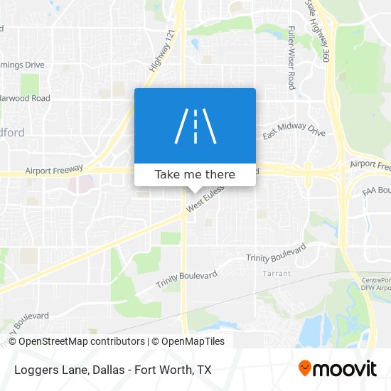 Mapa de Loggers Lane