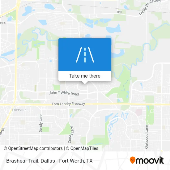 Brashear Trail map