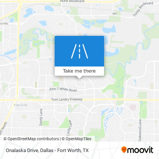 Onalaska Drive map