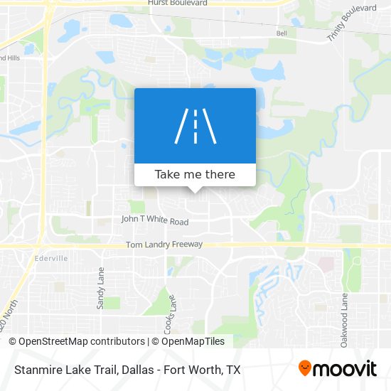 Stanmire Lake Trail map