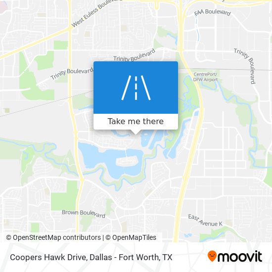 Coopers Hawk Drive map