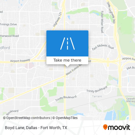 Boyd Lane map