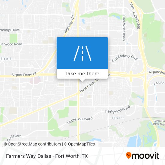 Farmers Way map