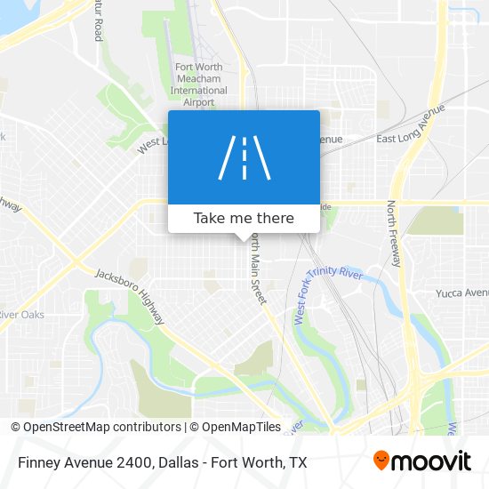 Finney Avenue 2400 map