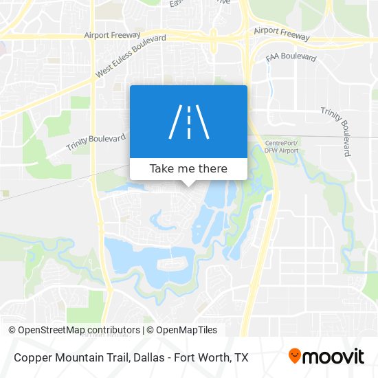 Copper Mountain Trail map