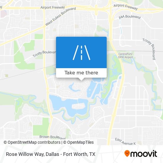 Mapa de Rose Willow Way