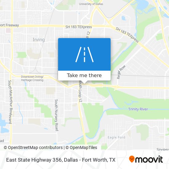 Mapa de East State Highway 356