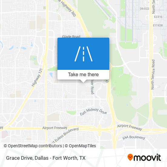 Grace Drive map