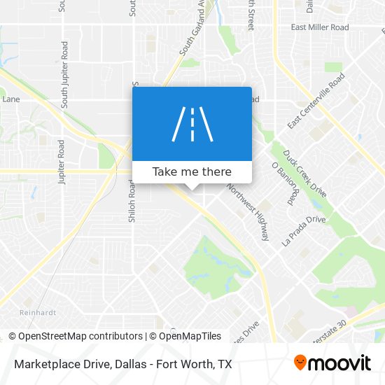 Mapa de Marketplace Drive