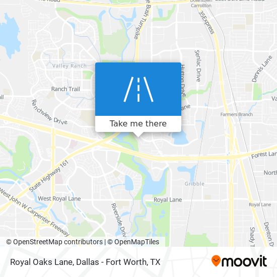 Mapa de Royal Oaks Lane