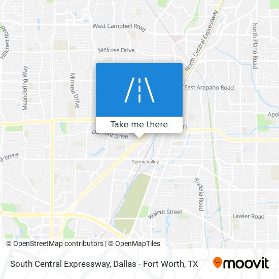Mapa de South Central Expressway