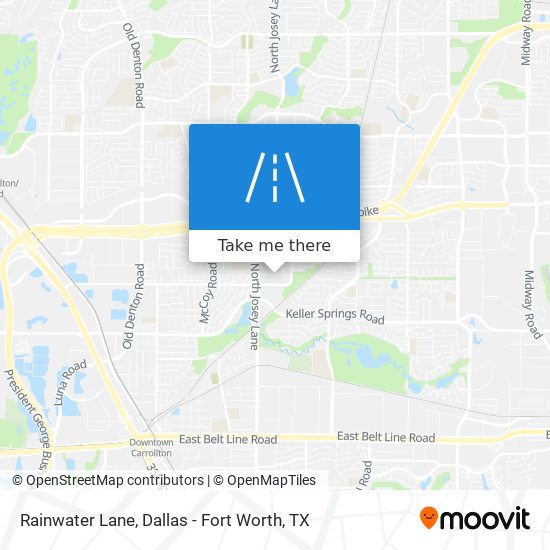 Rainwater Lane map