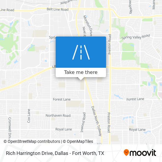 Mapa de Rich Harrington Drive