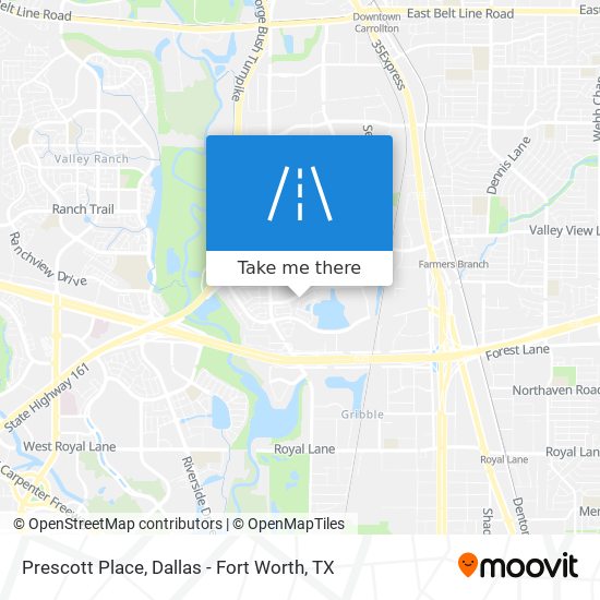 Prescott Place map