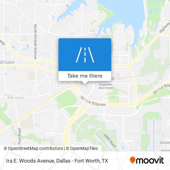 Mapa de Ira E. Woods Avenue