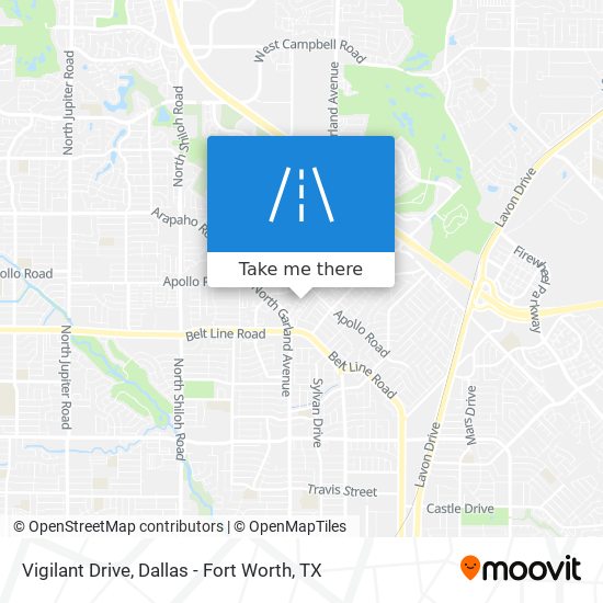 Vigilant Drive map