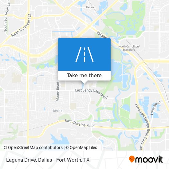 Mapa de Laguna Drive