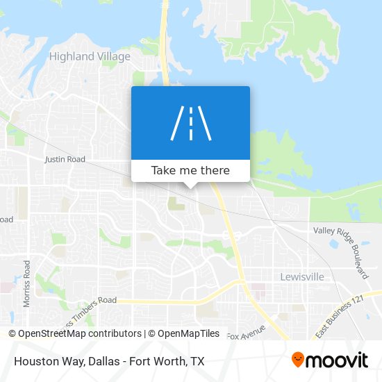 Mapa de Houston Way