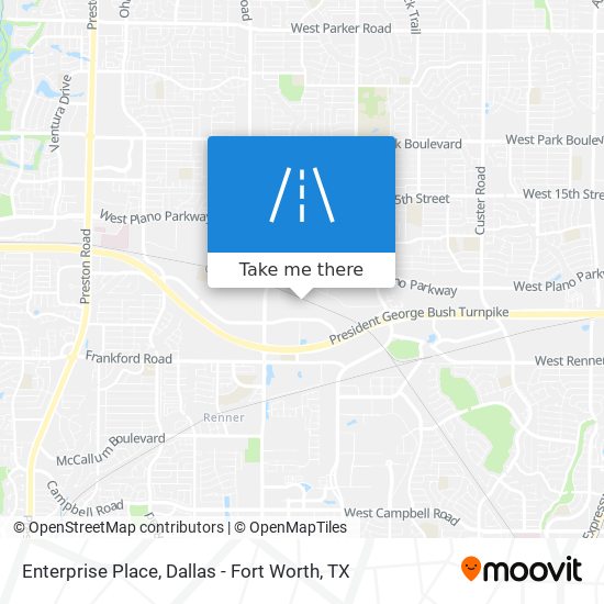 Enterprise Place map