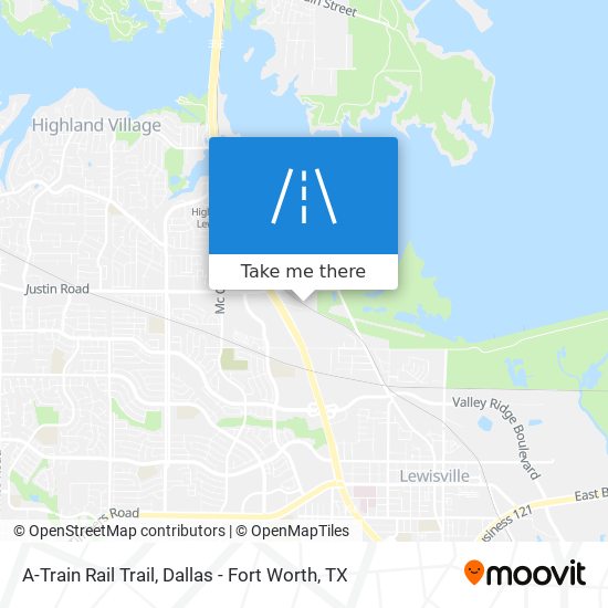 Mapa de A-Train Rail Trail