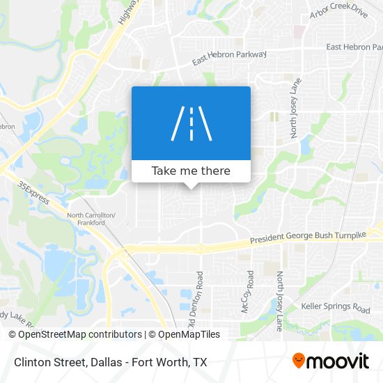 Clinton Street map