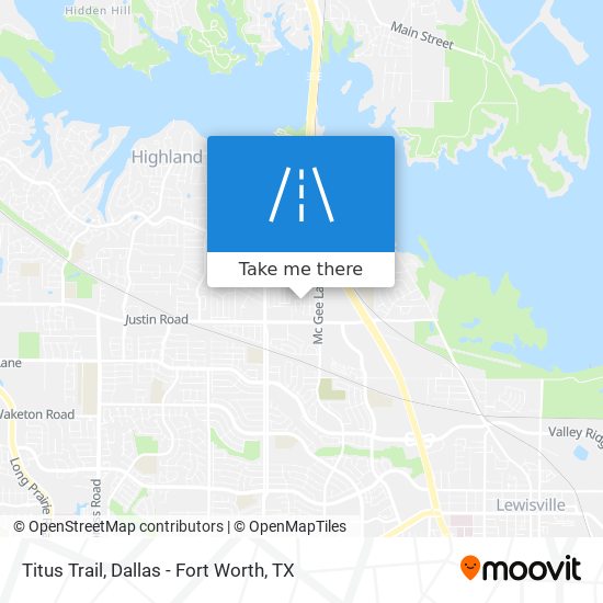 Titus Trail map