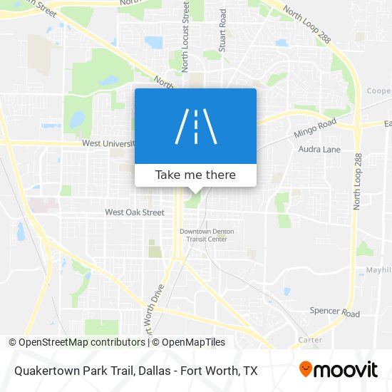 Quakertown Park Trail map