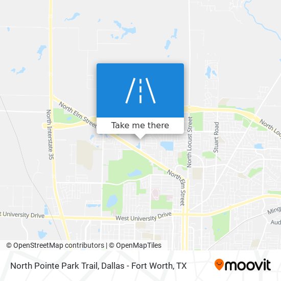 Mapa de North Pointe Park Trail