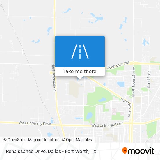 Renaissance Drive map