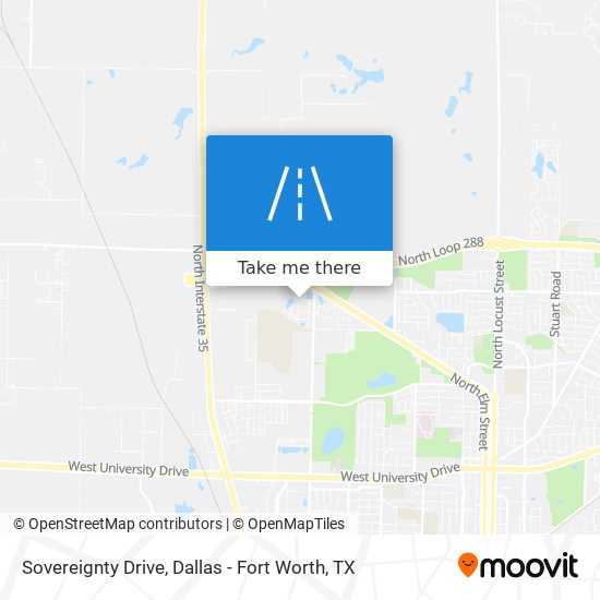 Sovereignty Drive map