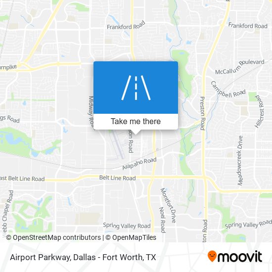 Mapa de Airport Parkway