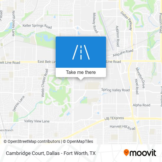 Cambridge Court map