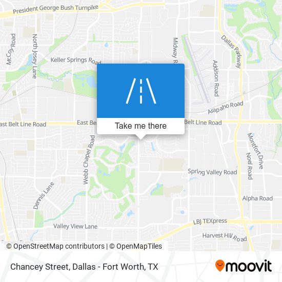 Chancey Street map