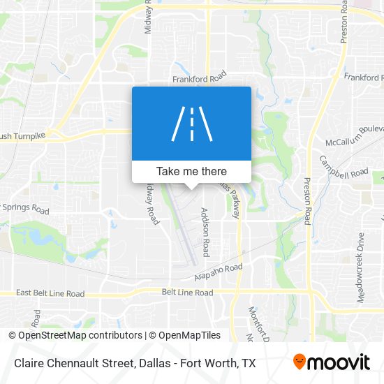 Mapa de Claire Chennault Street