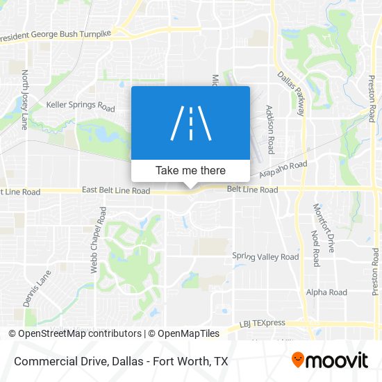 Mapa de Commercial Drive