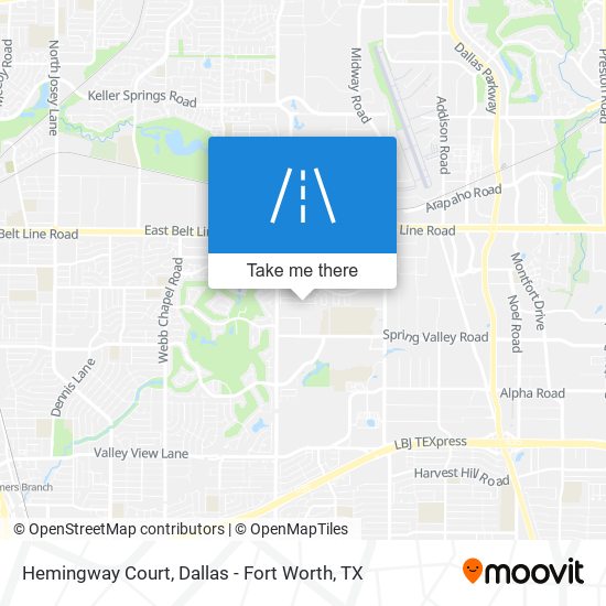 Hemingway Court map