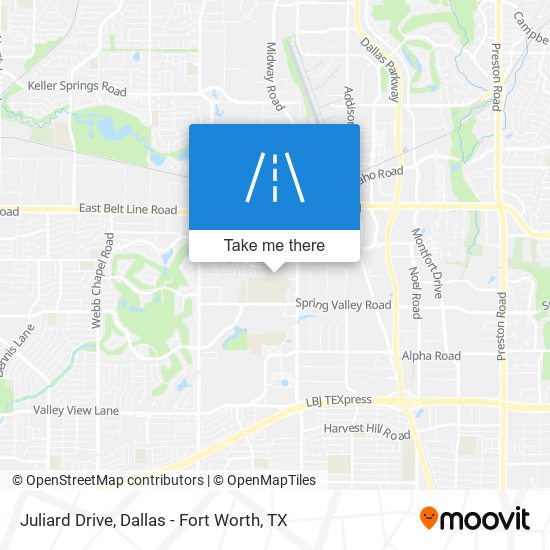 Juliard Drive map