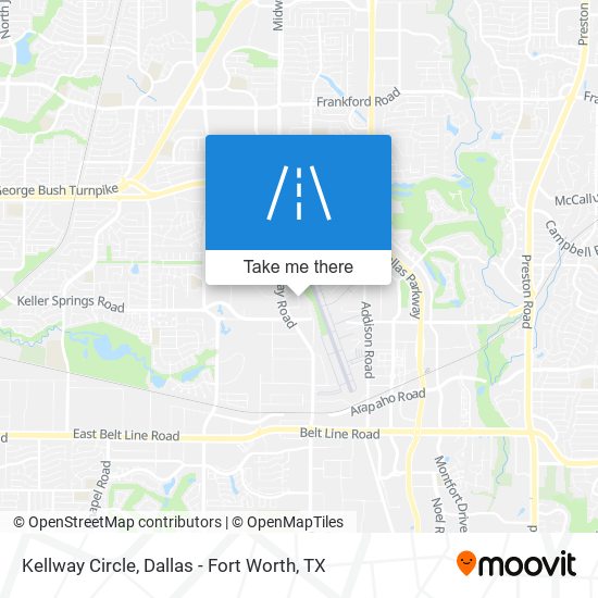 Mapa de Kellway Circle
