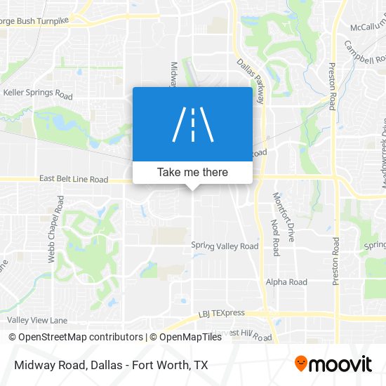 Midway Road map