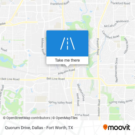 Quorum Drive map