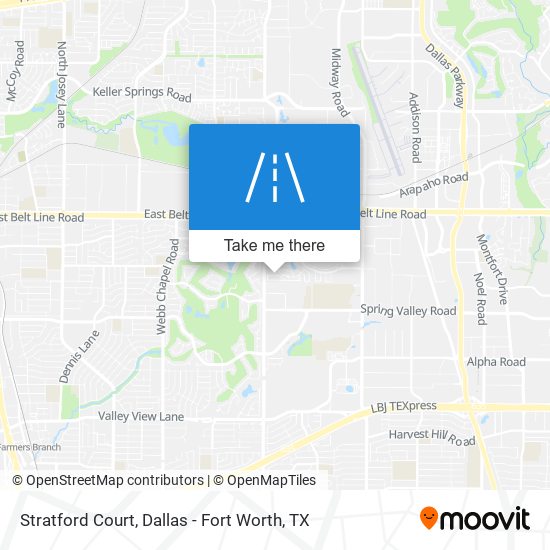Stratford Court map