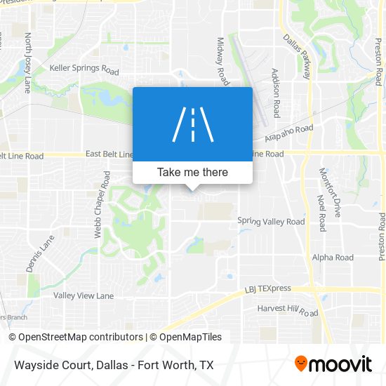 Wayside Court map