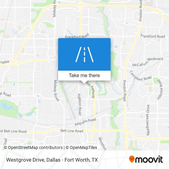 Westgrove Drive map