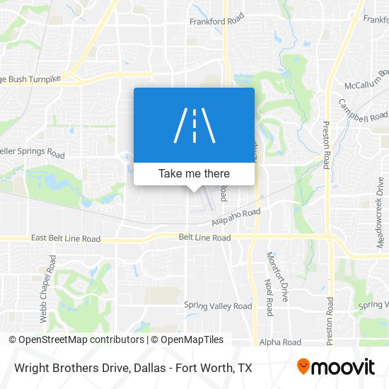 Mapa de Wright Brothers Drive
