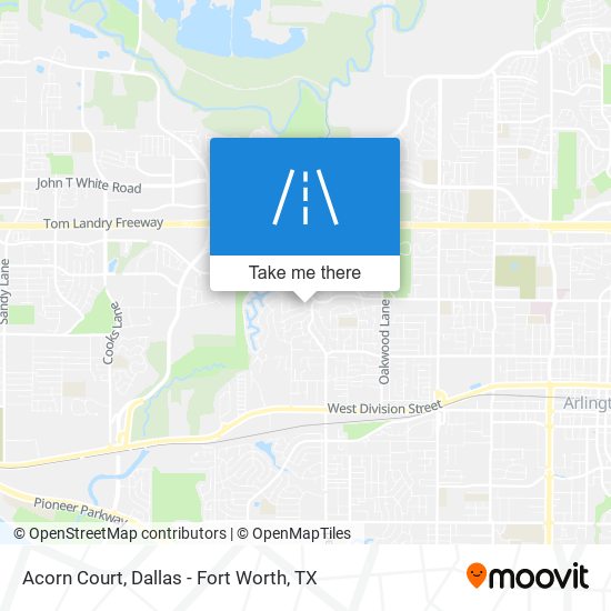 Acorn Court map