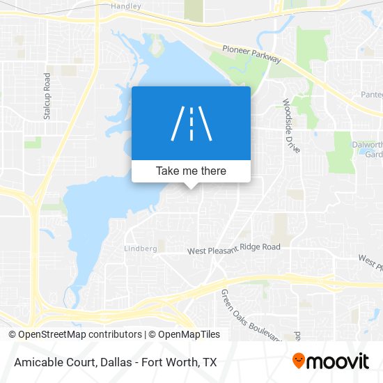 Amicable Court map