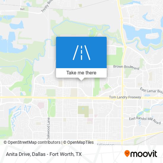 Mapa de Anita Drive